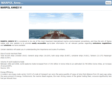Tablet Screenshot of marpol-annex-vi.com